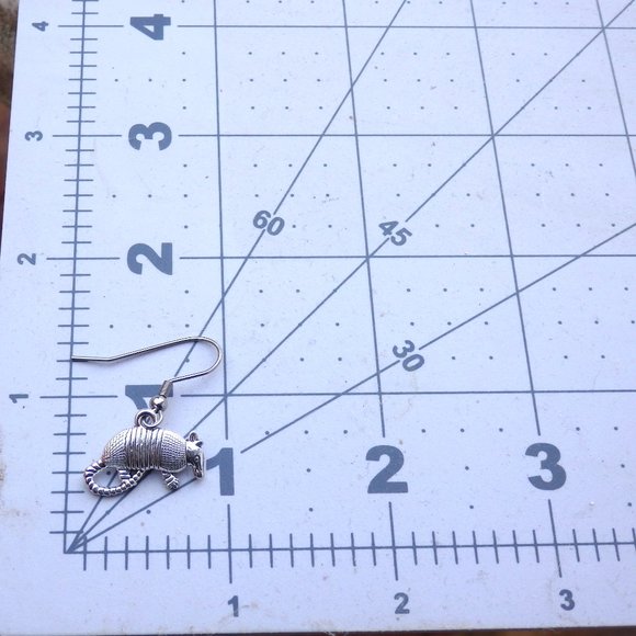 Armadillo Earrings 4067 - Picture 5 of 5